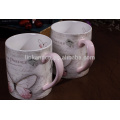 Marketable products round ceramic mug with handle